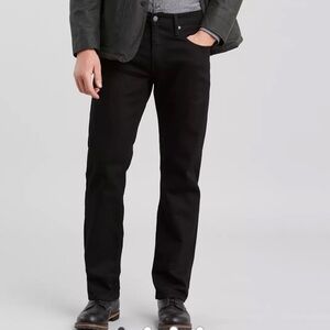 Levi’s Black 559 Relaxed Straight Jeans